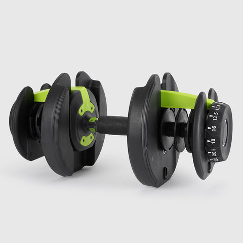 24kg Adjustable Dumbbell (Black) #contain
