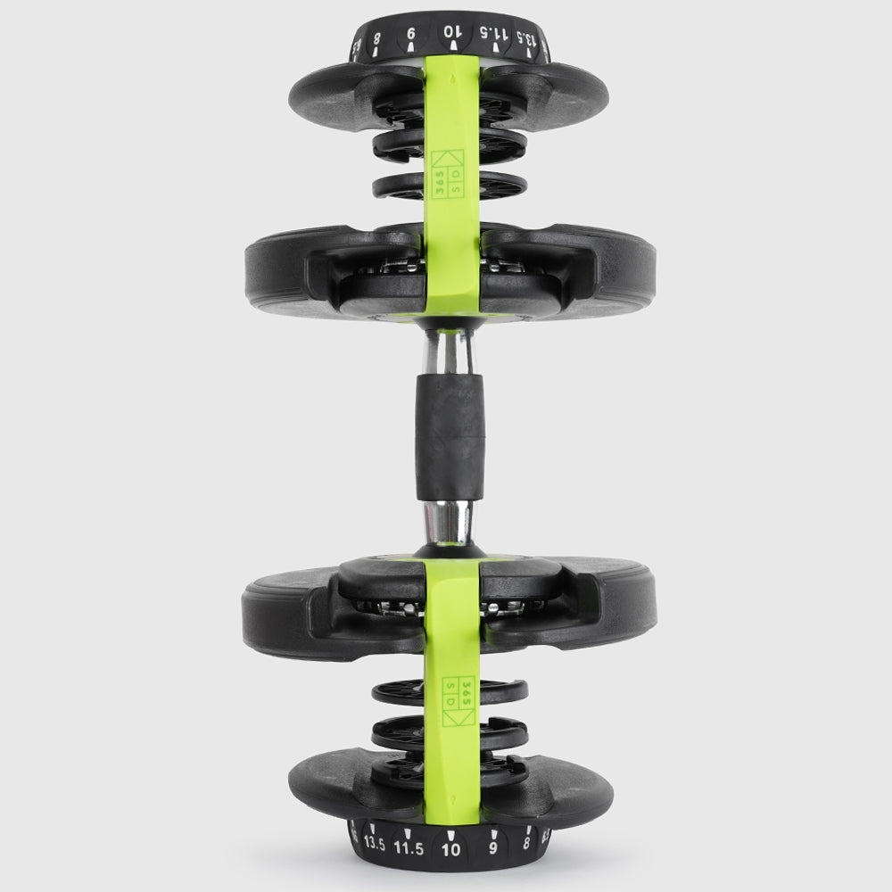 24kg Adjustable Dumbbell (Black) #contain